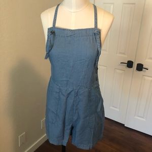 NWT ModCloth Denim Like Romper